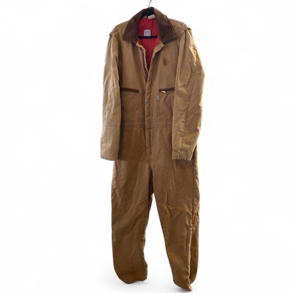 Liberty coveralls XL regular canvas quilted heavy duty work wear construction